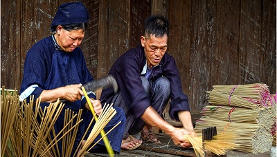 Le village des encens de Phia Thap à Cao Bang